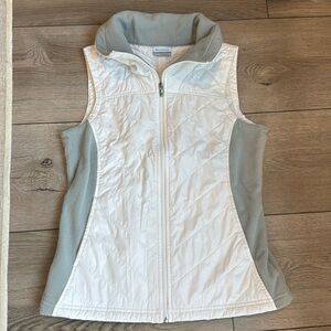 Columbia white vest